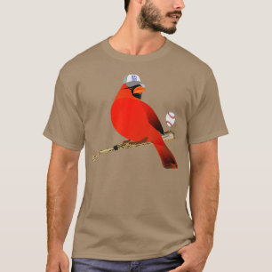 Camiseta Santo Louis Red Cardinal Funny Design