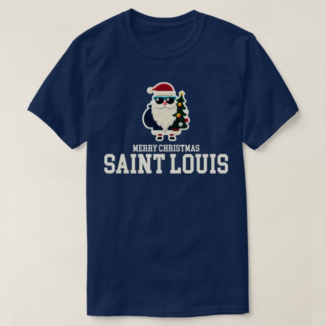 Camiseta Santo Louis Xmas (Frente do Design)
