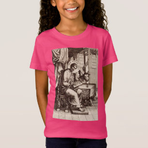 Camiseta Santo Luke, o Evangelista e o Apóstolo