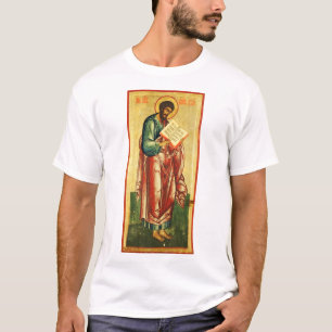 Camiseta Santo Luke, o Evangelista e o mártir