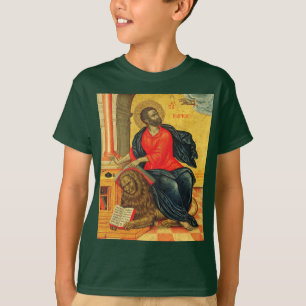 Camiseta Santo Marcar o ícone ortodoxo Evangelist