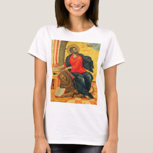 Camiseta Santo Marcar o ícone ortodoxo Evangelist