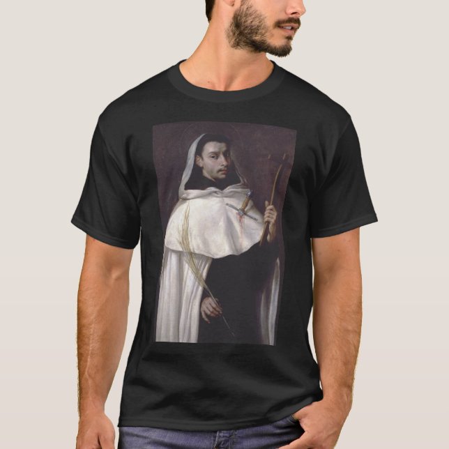 Camiseta Santo Martyr Angelus de Jerusalém (Frente)