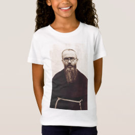 Camiseta Santo Maximiliano Kolbe padre católico polaco
