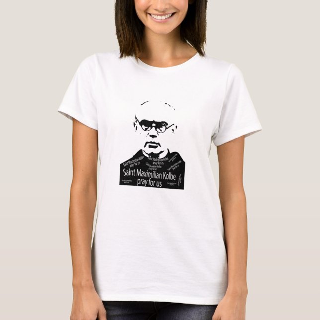 Camiseta Santo Maxymilian Kolbe (Frente)