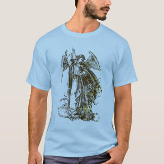 Camiseta Santo Michael derrotando a Satã