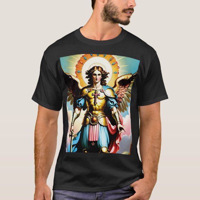 Camiseta Santo Michael T-shirt (Frente)