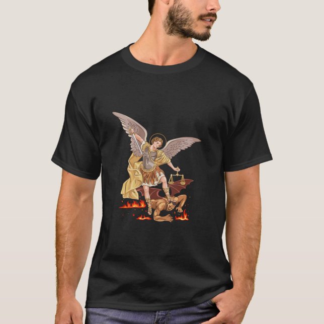 Camiseta Santo Michael The Archangel (Frente)