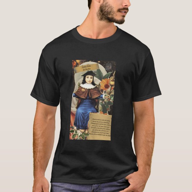 Camiseta Santo Ni de Atocha Filho de Atocha (Frente)