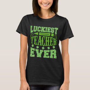 Camiseta Santo Paddys Professor Shamrock Lucky St Patricks 