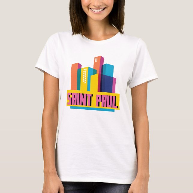 Camiseta Santo Paul em Design (Frente)