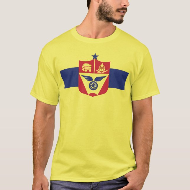 Camiseta Santo Paul Flag Design Yellow T Shirt (Frente)
