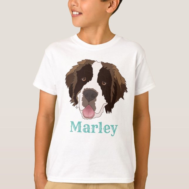 Camiseta Santo Personalizado Bernard (Frente)