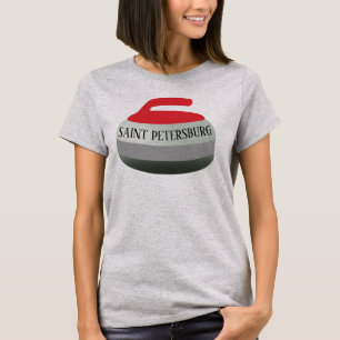 Camiseta Santo Petersburg Curling Rock T-Shirt