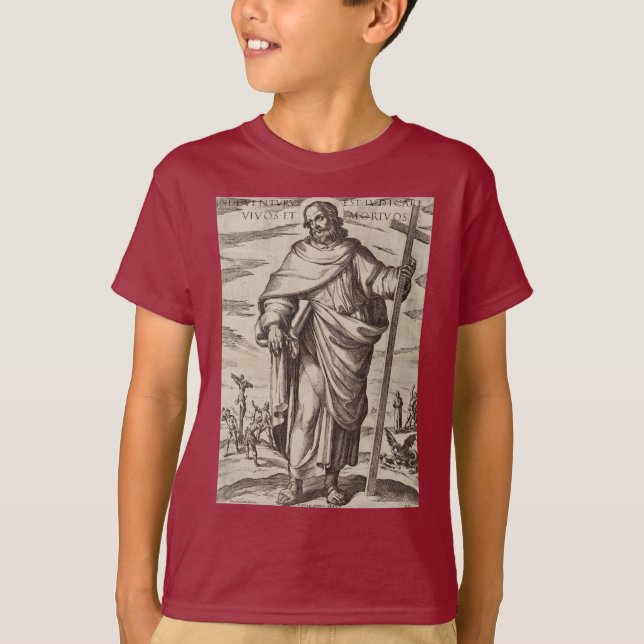 Camiseta Santo Philip, um dos Doze Apóstolos (Frente)
