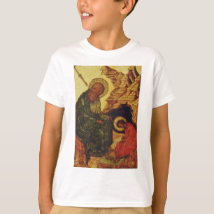 Camiseta Santo Prochorus e Santo John, o Evangelista