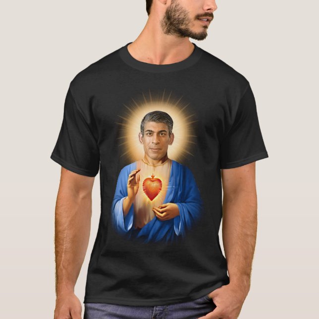 Camiseta Santo Rishi Sunak Prayer (Frente)