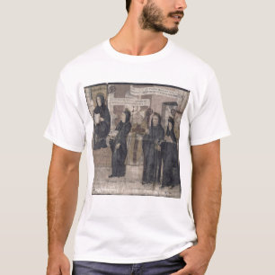 Camiseta Santo Robert e vário licor beneditino