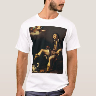 Camiseta Santo Roch e o Anjo pela Cara François
