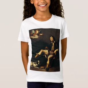 Camiseta Santo Roch e o Anjo pela Cara François
