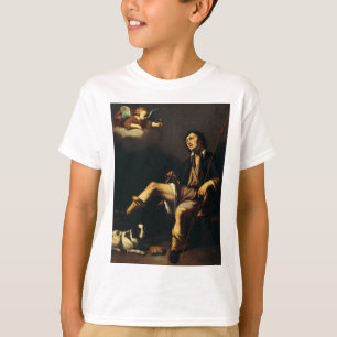 Camiseta Santo Roch e o Anjo pela Cara François