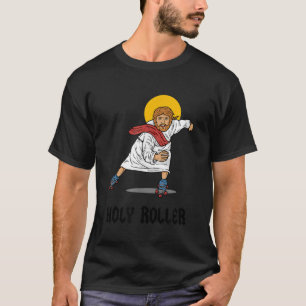 Camiseta Santo Roller Jesus Roller Skates Patinando