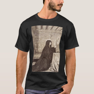 Camiseta Santo Scholastica Patroness da escola
