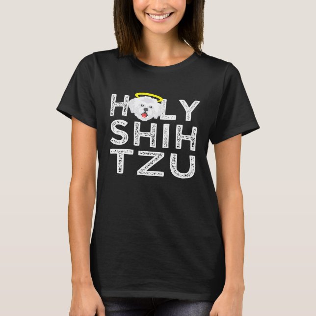 Camiseta Santo Shih Tzu Shih Tzu (Frente)