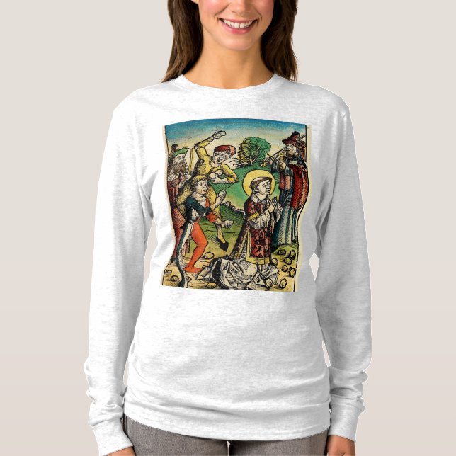 Camiseta Santo Stephen Protomartyr First Martyr (Frente)