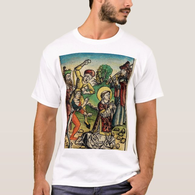 Camiseta Santo Stephen Protomartyr First Martyr (Frente)