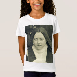 Camiseta Santo Terês da Criança Jesus e o Rosto Sagrado