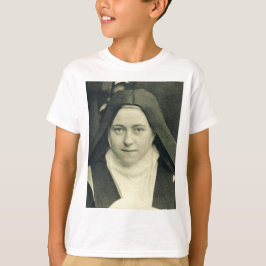 Camiseta Santo Terês da Criança Jesus e o Rosto Sagrado