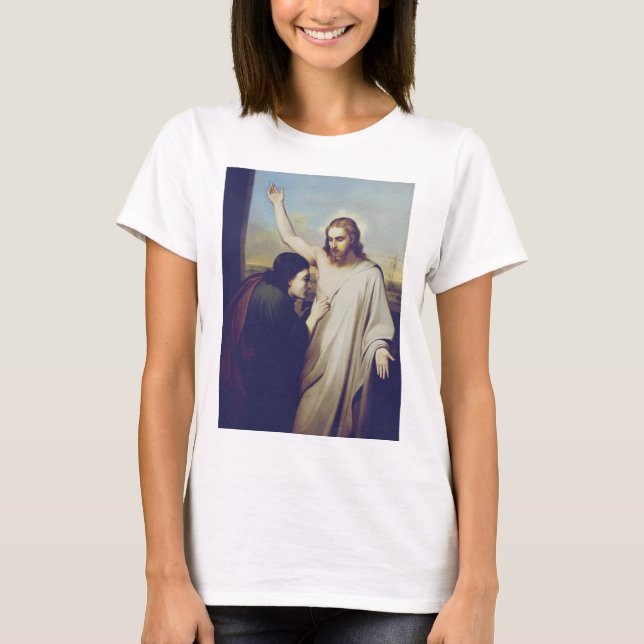 Camiseta Santo Tomás dudando por Silvestro Lega (Frente)