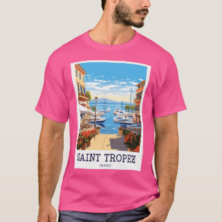Camiseta Santo Tropez - Impressão de França - Tp012