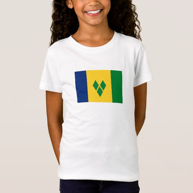 Camiseta Santo Vincent Flag (Frente)
