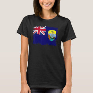 Camiseta Santo Vintage Helena Flag Santo Helenian