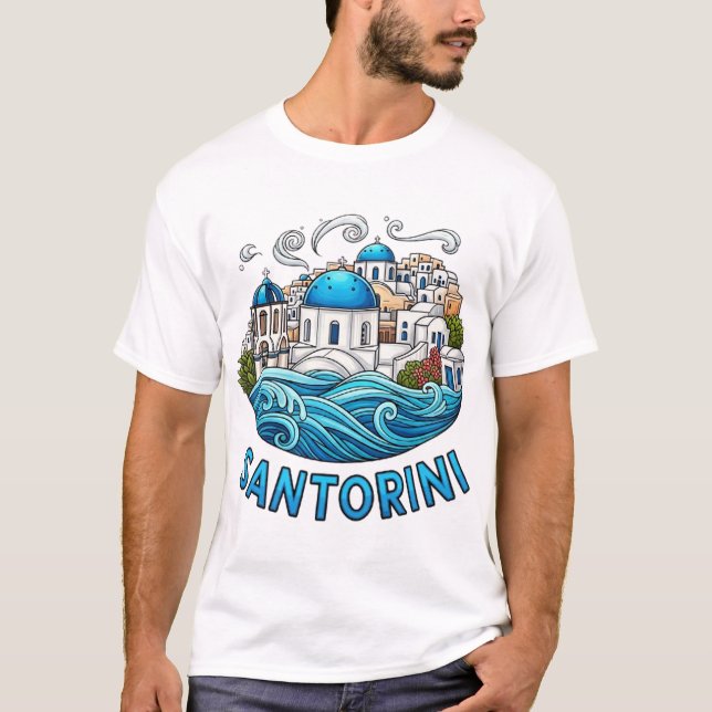 Camiseta SANTORINI (Frente)