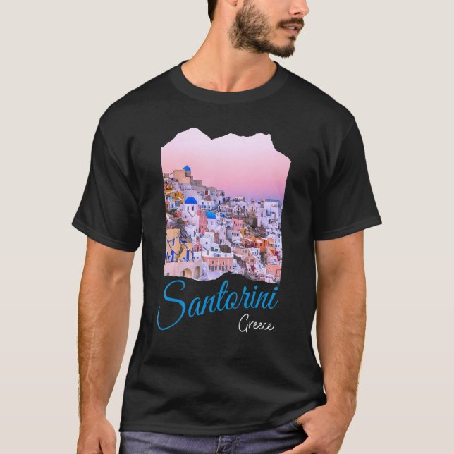 Camiseta Santorini Souvenir (Frente)