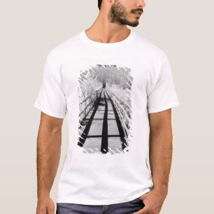 Camiseta Santuário Corkscrew Swamp, passarela, Flórida,