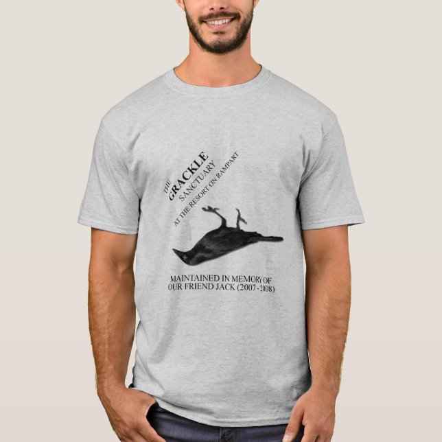 Camiseta Santuário de Grackle (Frente)