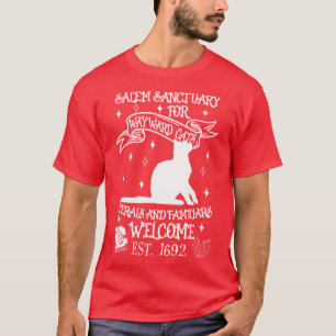 Camiseta Santuário de Salem para Gatos Desencaminhados Supe