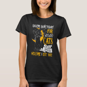 Camiseta Santuário de Salem para Gatos Desgarrados, Feral e