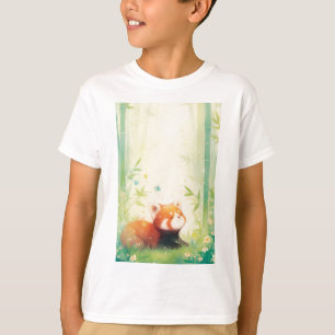 Camiseta Santuário do Panda Vermelho