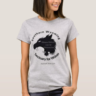 Camiseta Santuário do Sul de Wyoming para lobisomens