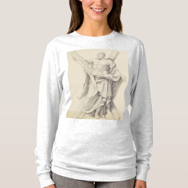 Camiseta São André, o Apóstolo Chamado Primeiro Discípulo (Frente)