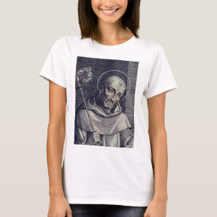 Camiseta São Bernardo de Claraval Doutor Melífluo Arte