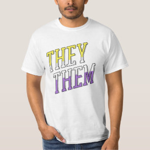 Camiseta São Cores Não-Binárias