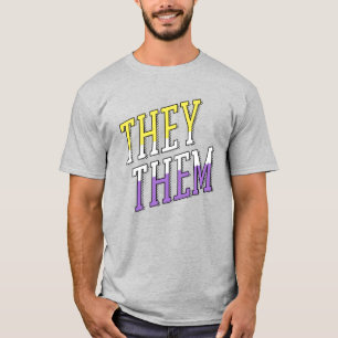 Camiseta São Cores Não-Binárias