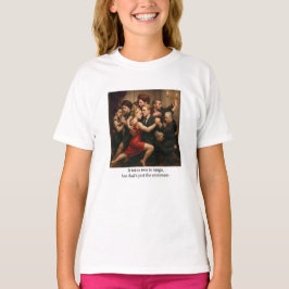 Camiseta São dois para dançar tango