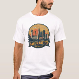 Camiseta São Francisco Cidade Califórnia EUA